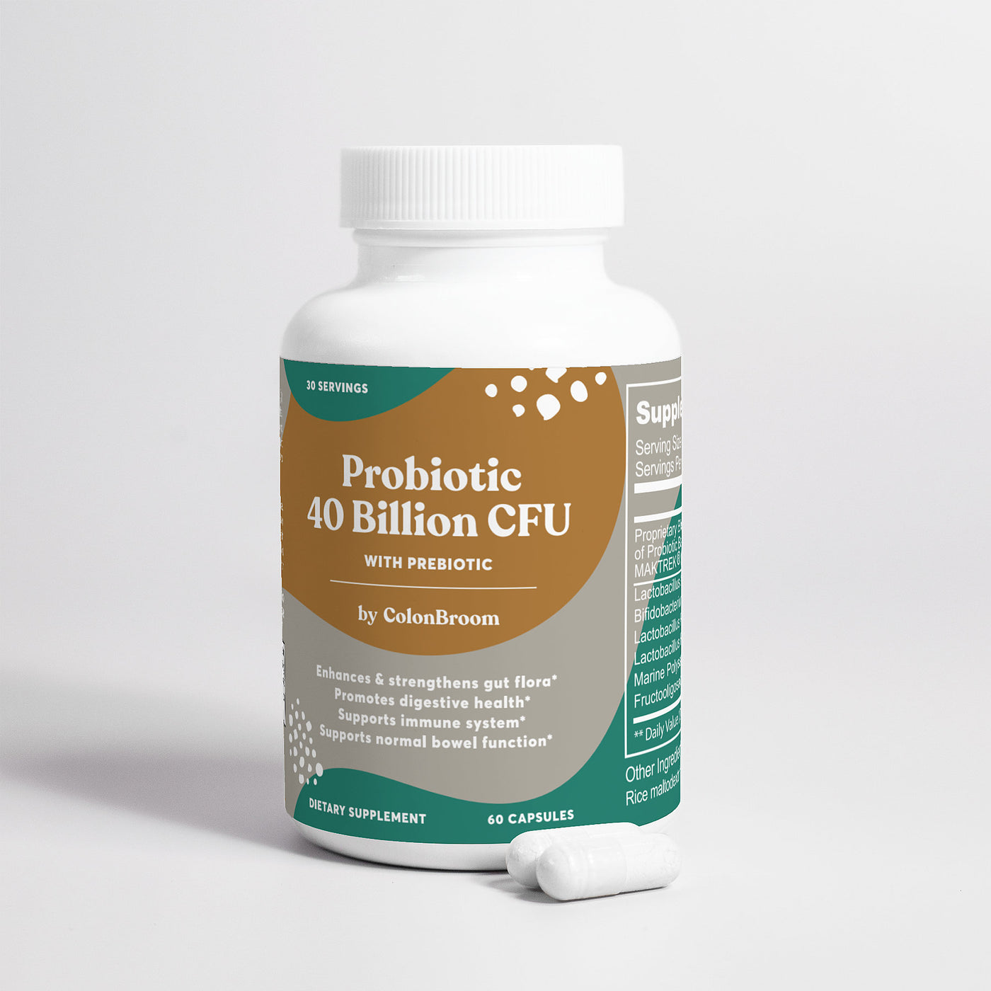 Probiotic 40 Billion with Prebiotics