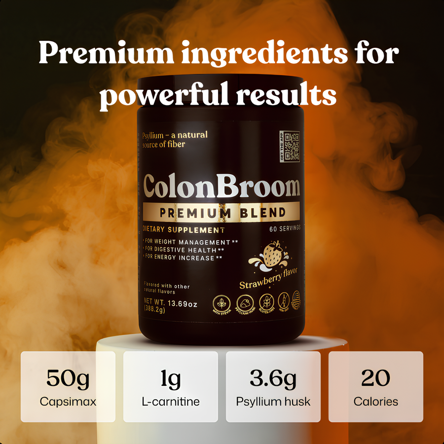 ColonBroom Premium - Maximum Potency Metabolic Fiber Blend*