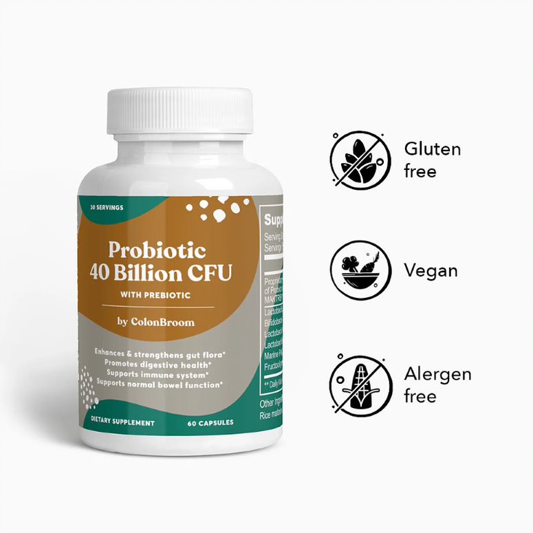 Probiotic 40 Billion with Prebiotics